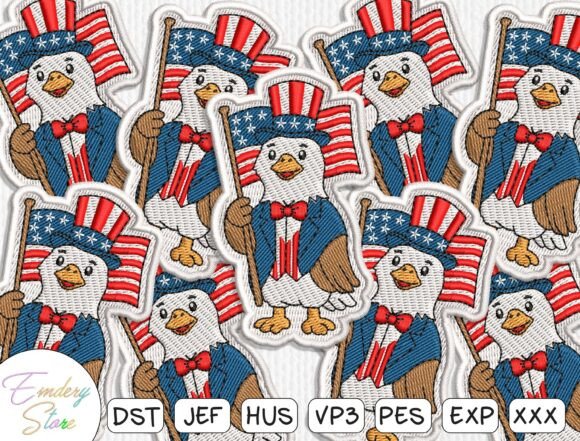 American Eagle Patch Embroidery Design Review