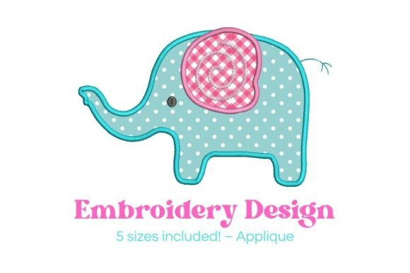 Baby Elephant Applique Embroidery Review