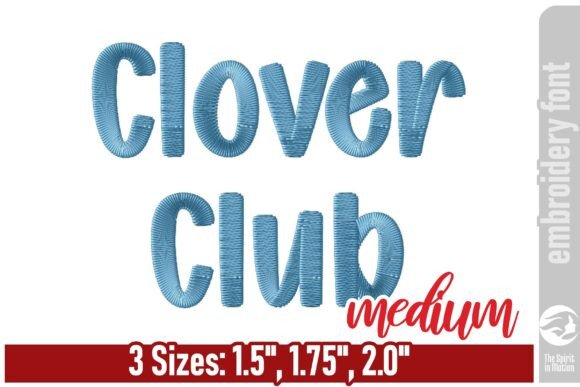 Clover Club Playful Embroidery Font Review