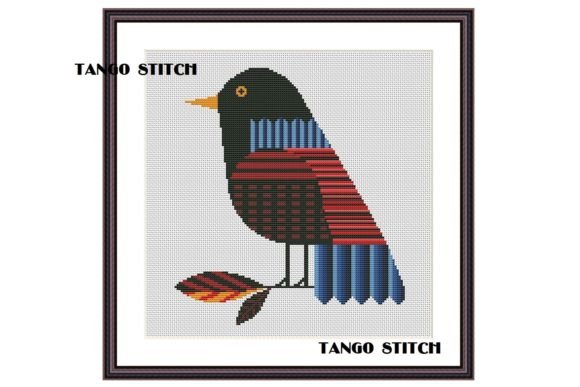 Cute Stripe Bird Animals Cross Stitch Review