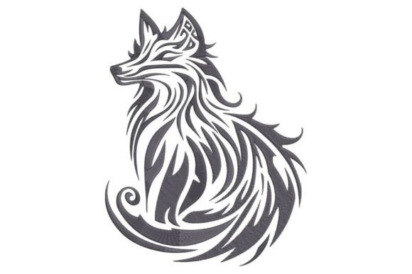 Elegant Fox Tribal Tail: Embroidery Review