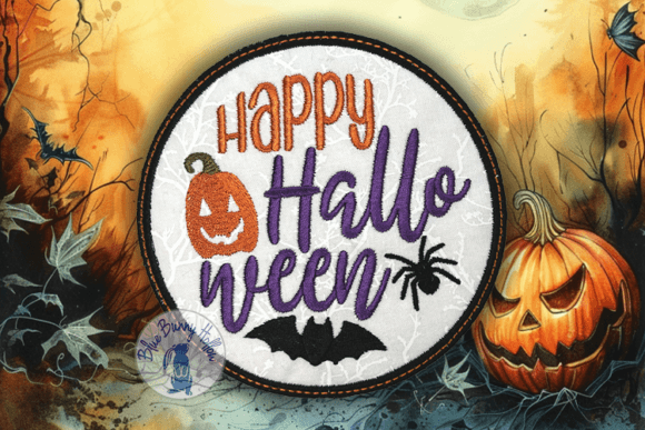 Happy Halloween Coaster: A Spooky Embroidery Review