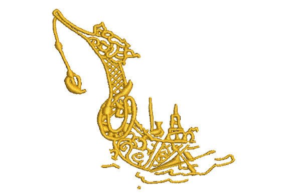 Suphannahong Royal Barge: Embroidery Review